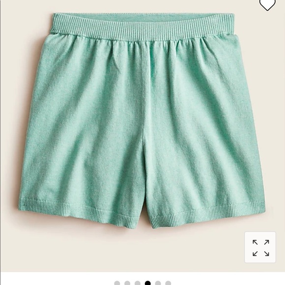 High-waisted cotton-cashmere sweater short
J crew BA363 Heather Spearmint Green - Picture 1 of 4